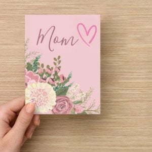 greeting card for mom