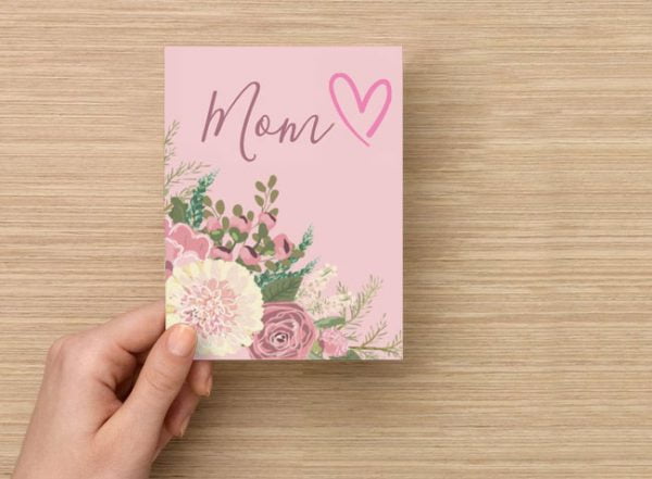 greeting card for mom