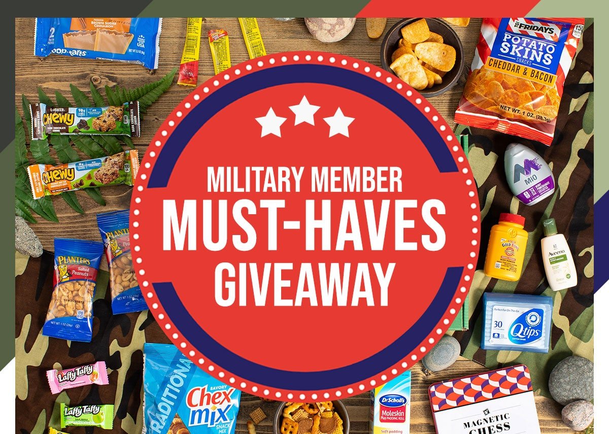 military member must-haves giveaway
